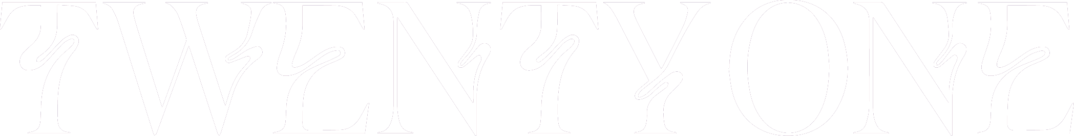TWENTY ONE